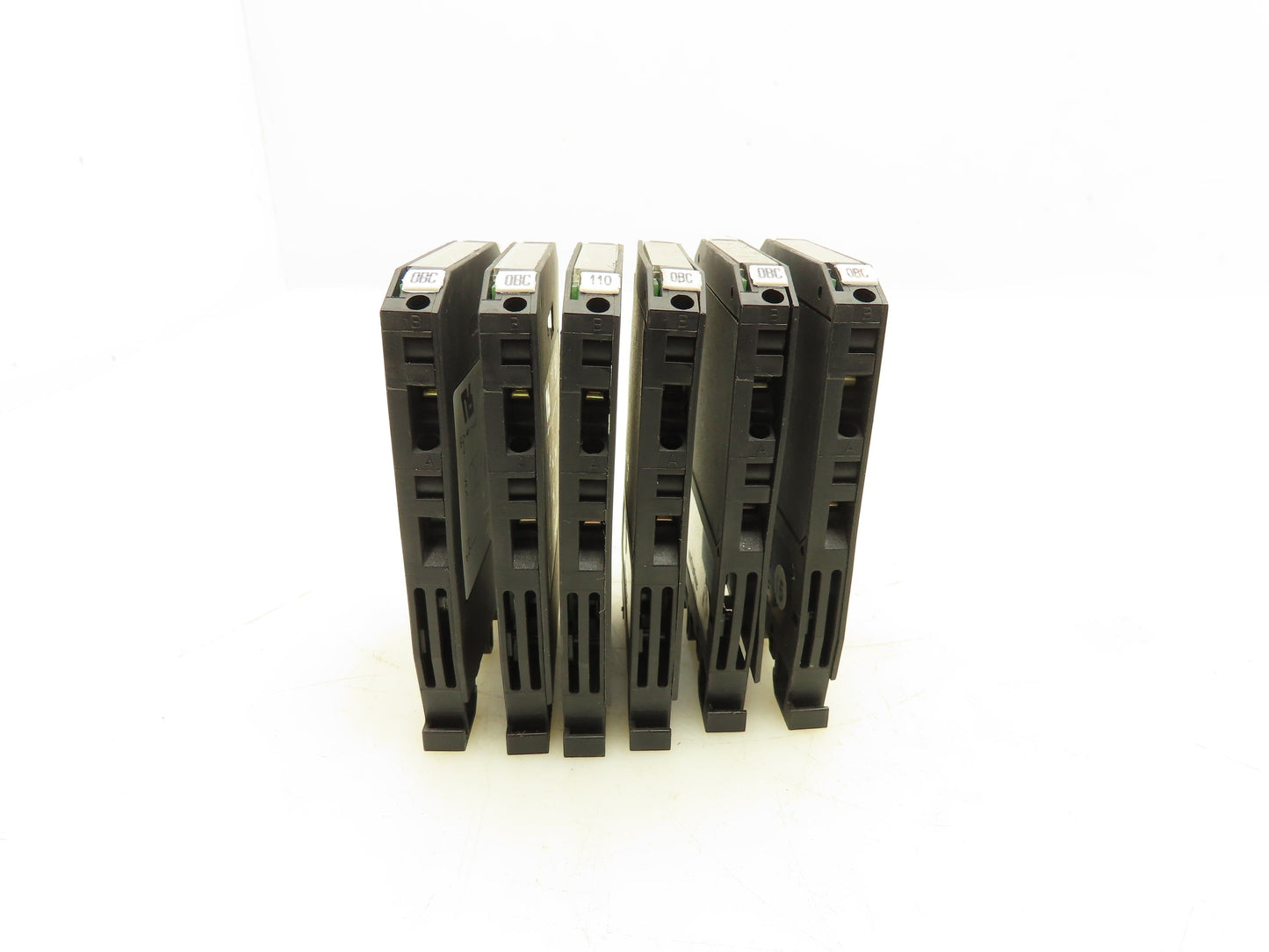 Entrelec 8024.27 Terminal Block Green Indicator Light Lot of 6