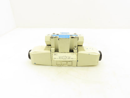 Tokimec Vickers DG4V-3-3C-M-P7-H-7-50 Directional Control Solenoid Valve 24VDC