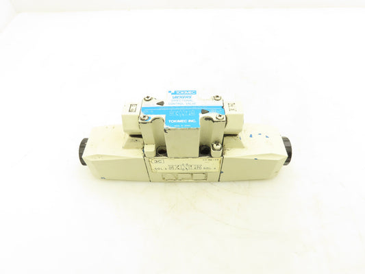Tokimec Vickers DG4V-3-3C-M-P7-H-7-50 Directional Control Solenoid Valve 24VDC