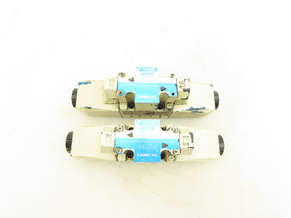 Vickers DG4V-3-6C-M-P7-H-7-50 Directional Control Solenoid Valve 24VDC Lot of 2