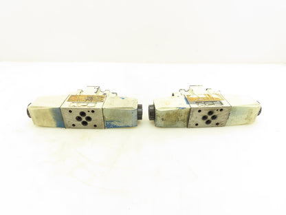 Vickers DG4V-3-6C-M-P7-H-7-50 Directional Control Solenoid Valve 24VDC Lot of 2