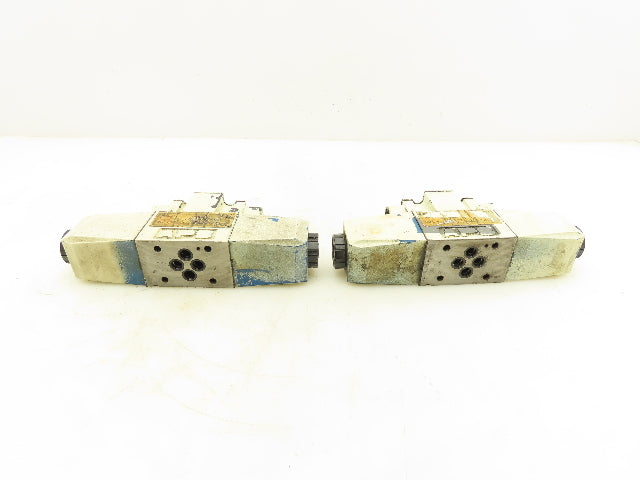 Vickers DG4V-3-6C-M-P7-H-7-50 Directional Control Solenoid Valve 24VDC Lot of 2