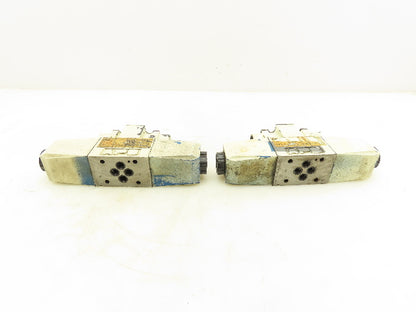 Vickers DG4V-3-6C-M-P7-H-7-50 Directional Control Solenoid Valve 24VDC Lot of 2