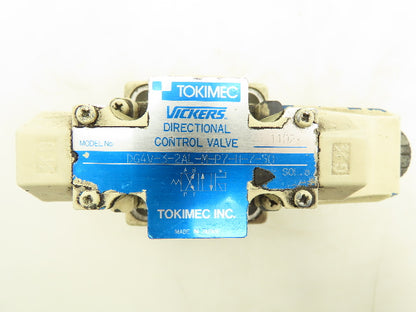 Vickers CVC-32-D3-T39-10-JA Solenoid Control Cartridge Valve Cover 24VDC