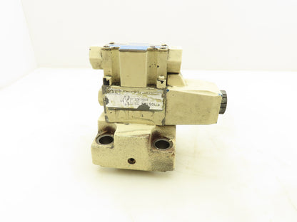 Vickers CVC-32-D3-T39-10-JA Solenoid Control Cartridge Valve Cover 24VDC