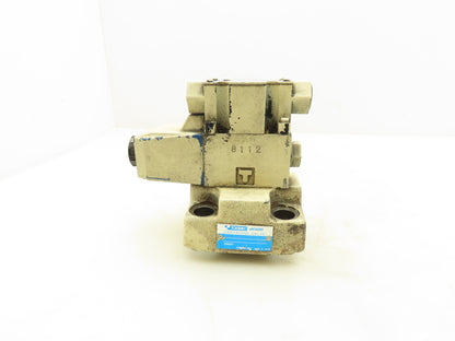 Vickers CVC-32-D3-T39-10-JA Solenoid Control Cartridge Valve Cover 24VDC