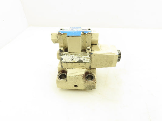 Vickers CVC-32-D3-T39-10-JA Solenoid Control Cartridge Valve Cover 24VDC