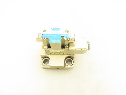Tokimec Vickers CVC-40-D3-T39-10-JA Solenoid Control Cartridge Valve Cover 24VDC