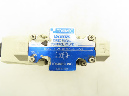 Tokimec Vickers CVC-25-D3-T39-10-JA-AP06 Solenoid Control Cartridge Valve Cover