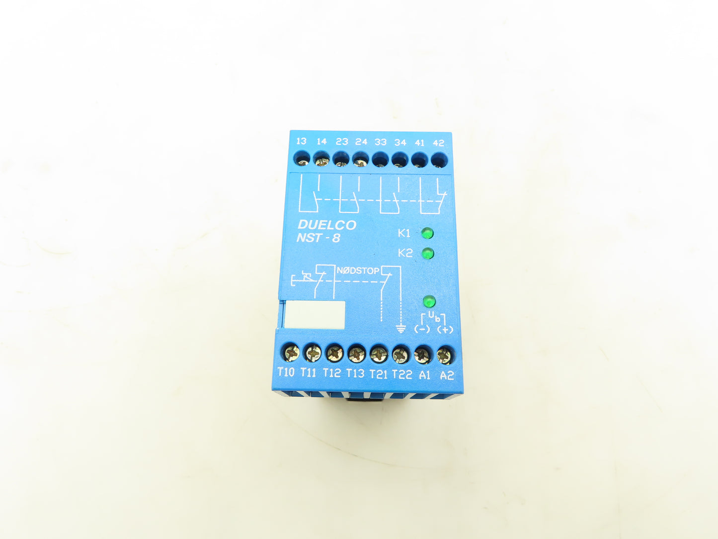 Duelco NST-8 Emergency Stop Relay 24V 250V 3A