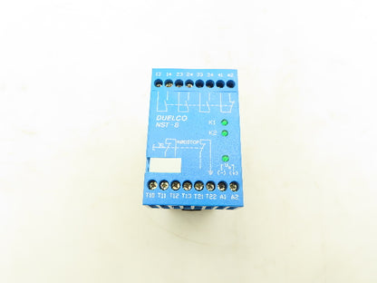 Duelco NST-8 Emergency Stop Relay 24V 250V 3A