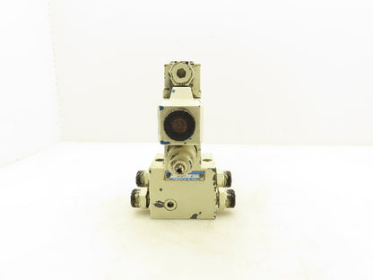 Tokimec Vickers DG4V-3-6C-M-P7-H-7-50 Flow Control Modular Solenoid Valve Stack