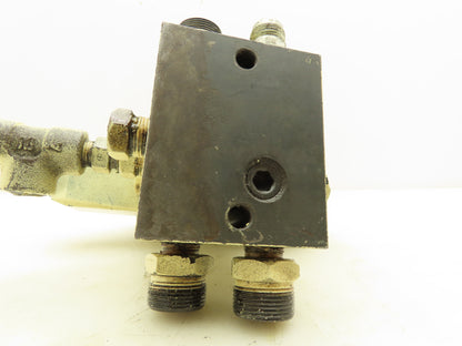 Tokimec Vickers DG4V-3-6C-M-P7-H-7-50 Flow Control Modular Solenoid Valve Stack