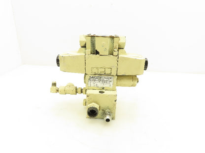 Tokimec Vickers DG4V-3-6C-M-P7-H-7-50 Flow Control Modular Solenoid Valve Stack