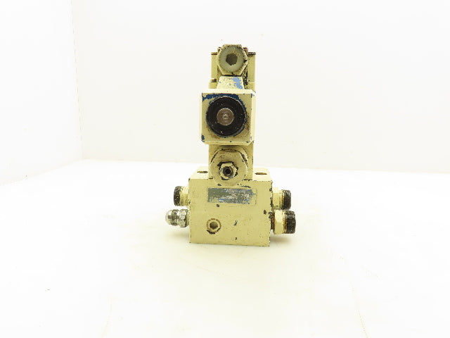 Tokimec Vickers DG4V-3-6C-M-P7-H-7-50 Flow Control Modular Solenoid Valve Stack