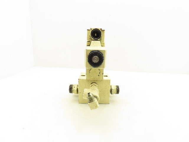 Tokimec Vickers DG4V-3-6C-M-P7-H-7-50 Flow Control Modular Solenoid Valve Stack