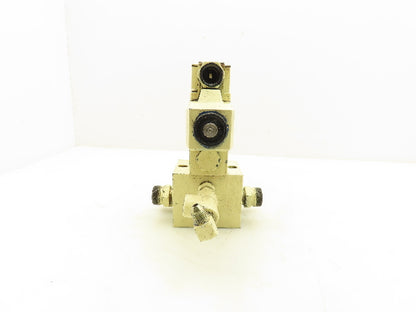 Tokimec Vickers DG4V-3-6C-M-P7-H-7-50 Flow Control Modular Solenoid Valve Stack