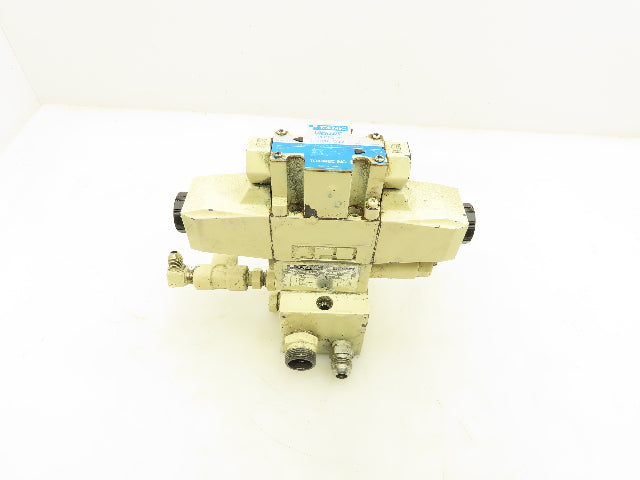 Tokimec Vickers DG4V-3-6C-M-P7-H-7-50 Flow Control Modular Solenoid Valve Stack