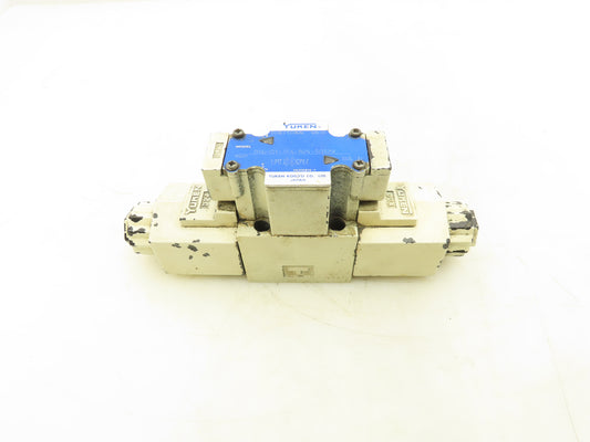 Yuken DSG-01-3C4-D24-50329 Directional Control Solenoid Valve 24VDC