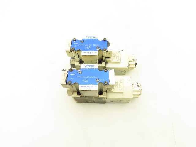 Yuken DSG-01-2B2-D24 Directional Control Solenoid Valve 24VDC  Lot of 2