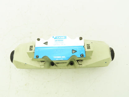 Tokimec Vickers DG4V-5-33C-M-P7L-H-6-30 Directional Control Solenoid Valve 24VDC