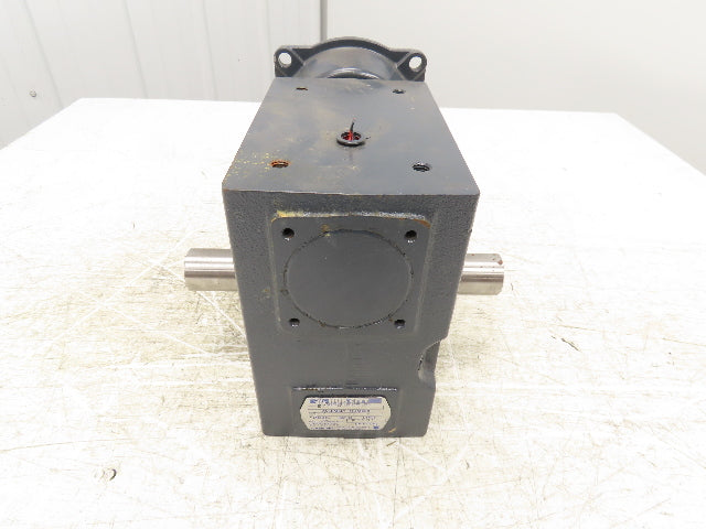Hub City 264 Wormgear Speed Reducer Gearbox 20:1 Ratio 143TC Mount 87.5 RPM