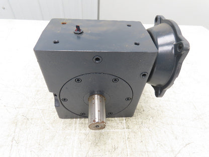 Hub City 264 Wormgear Speed Reducer Gearbox 20:1 Ratio 143TC Mount 87.5 RPM