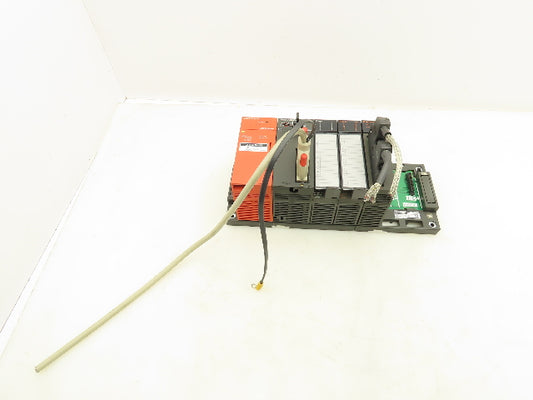 Mitsubishi Electric A1S35B PLC Chassis Base Unit CPU I/O Slot Card Power Supply