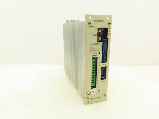 Yaskawa DR2-04AC Servopack Servo Drive Amplifier .5Hp 0-230VAC 3PH Output