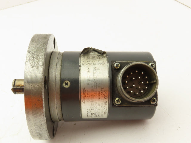Tamagawa TS1508N66 Optical Shaft Encoder 5VDC 1024 Counts Per Turn