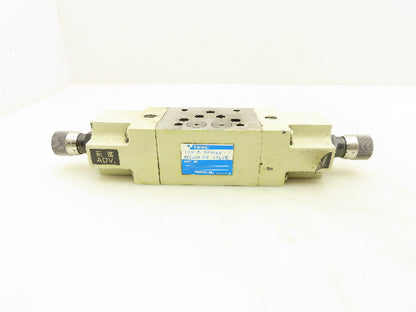 Tokimec Vickers TGMFN-5-X-A1K-B1K-11 Flow Control Modular Restrictor Valve