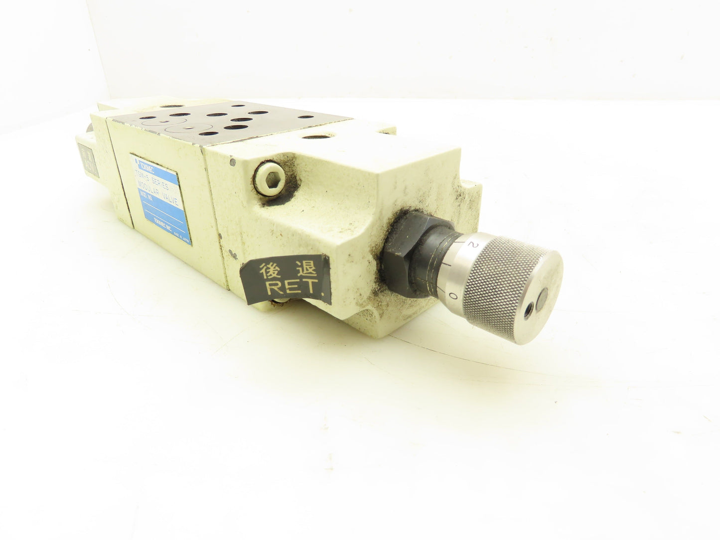 Tokimec Vickers TGMFN-5-X-A1K-B1K-11 Flow Control Modular Restrictor Valve