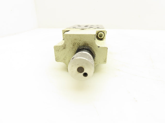 Tokimec Vickers TGMFN-5-X-A1K-B1K-11 Flow Control Modular Restrictor Valve