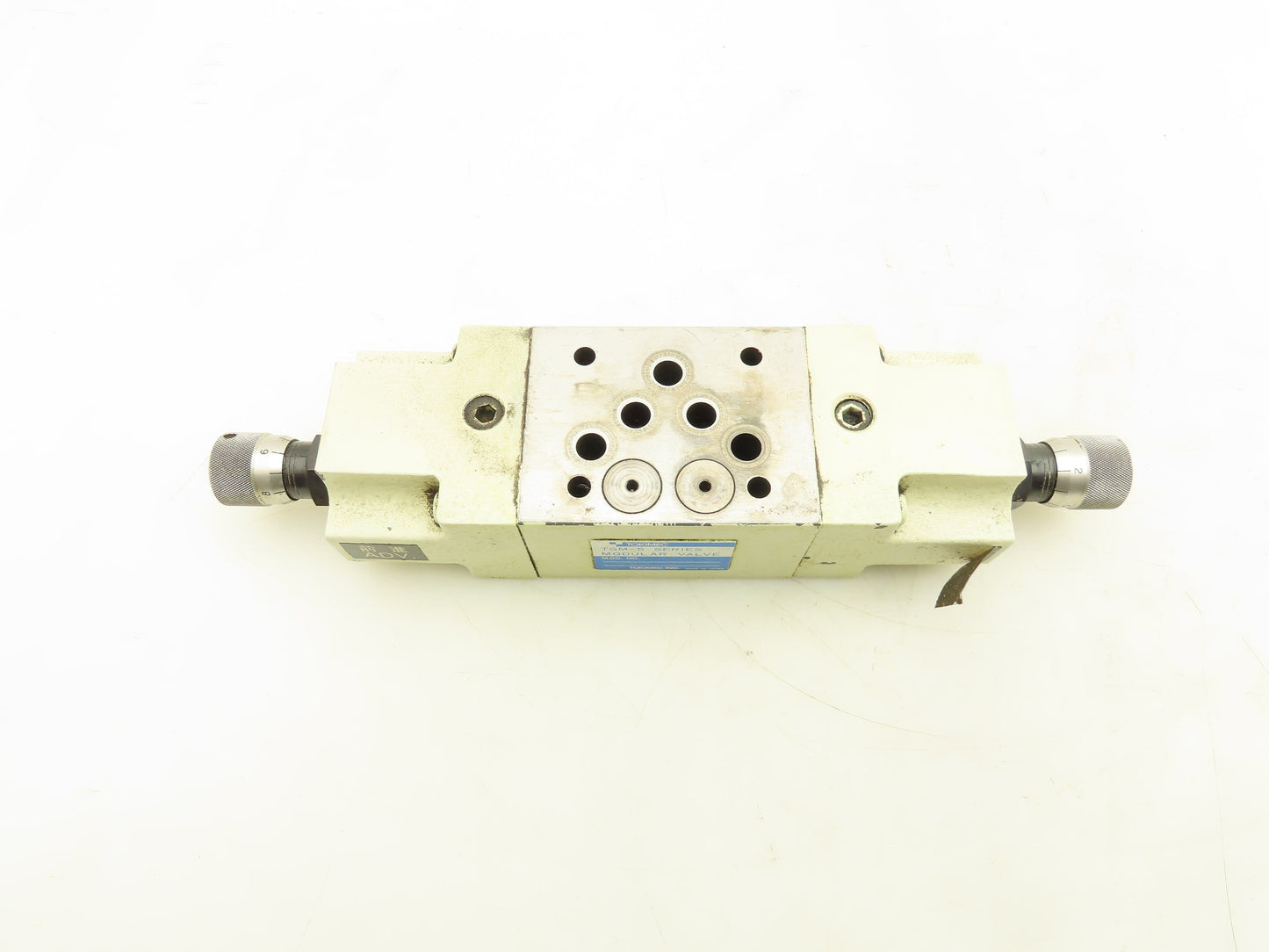 Tokimec Vickers TGMFN-5-X-A1K-B1K-11 Flow Control Modular Restrictor Valve