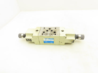 Tokimec Vickers TGMFN-5-X-A1K-B1K-11 Flow Control Modular Restrictor Valve