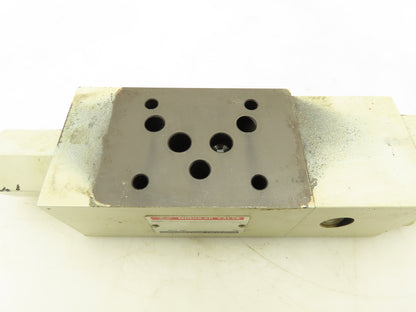 Yuatsuseiko Oilic R1VMC-03-A35-B250-5028 Modular Flow Control Valve