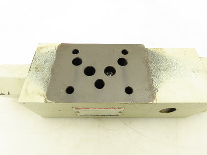 Yuatsuseiko Oilic R1VMC-03-A35-B250-5028 Modular Flow Control Valve