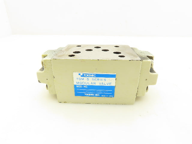 Tokimec Vickers TGMPC-5-BAK-20 Modular Check Valve