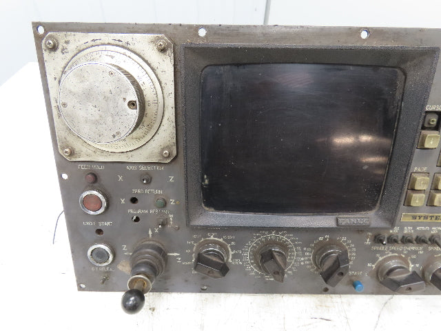 Fanuc Matsushita Machine Operator Control Display Screen Panel Keyboard