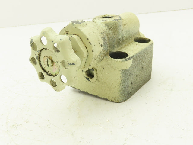 Tokimec Vickers CG-03-CVY-15-S81-JA Adjustable Pressure Relief Valve
