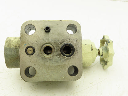 Tokimec Vickers CG-03-CVY-15-S81-JA Adjustable Pressure Relief Valve