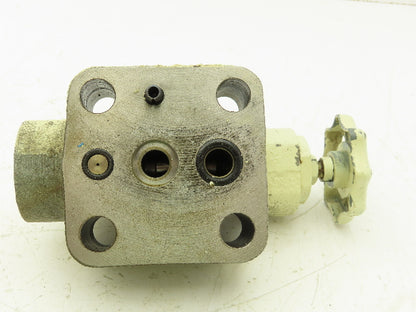 Tokimec Vickers CG-03-CVY-15-S81-JA Adjustable Pressure Relief Valve