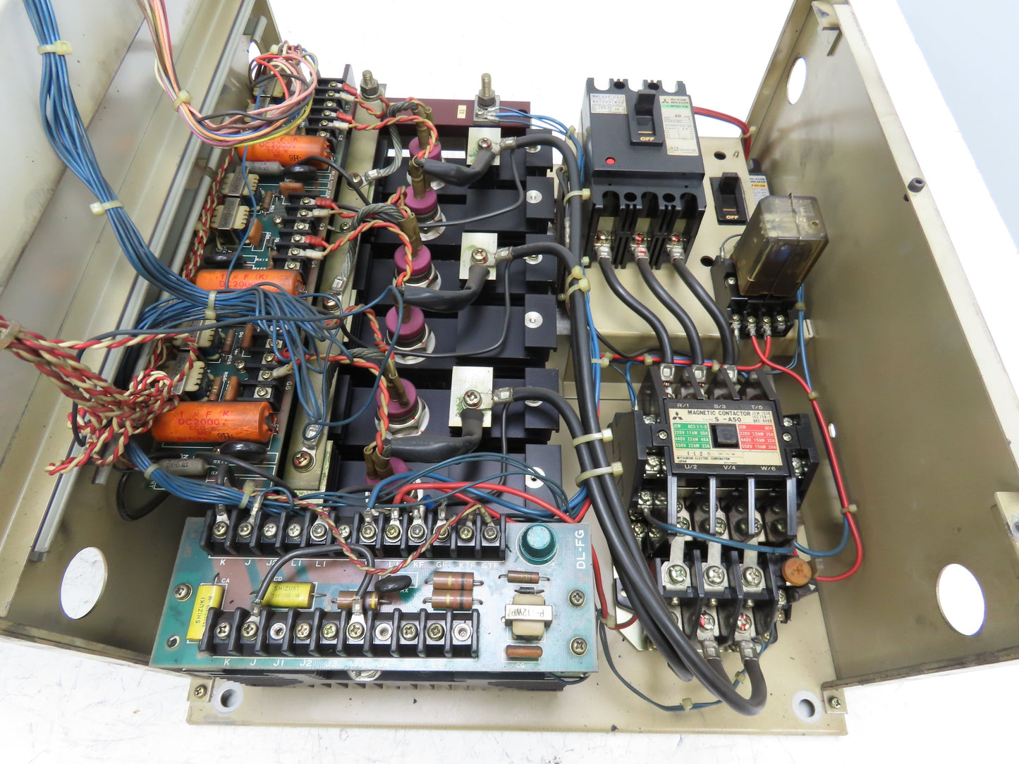 Mitsubishi DL-SCZ Spindle Controller 220V 40A No Fuse Breaker For CNC 3PH