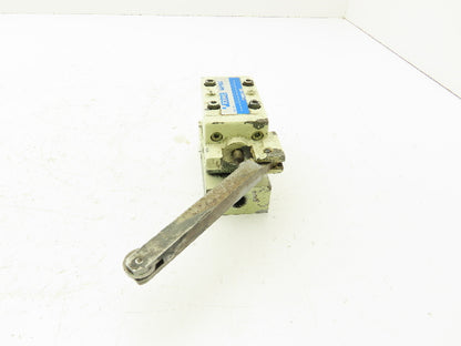 Vickers DG20S-3-0A-L-11-S4 Directional Control Lever Valve 2-Pos Spring Return