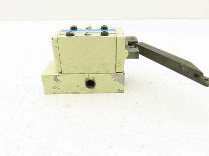 Vickers DG20S-3-0A-L-11-S4 Directional Control Lever Valve 2-Pos Spring Return