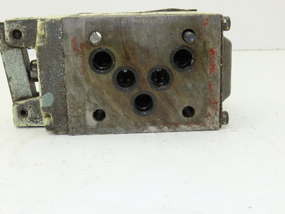 Yuken DCG-03-2B2-41 Directional Control Cam Lever Valve 2-Pos Spring Return