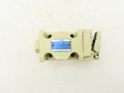 Yuken DCG-03-2B2-50 Directional Control Cam Lever Valve 2-Pos Spring Return