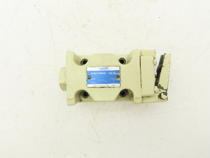 Yuken DCG-03-2B2-50 Directional Control Cam Lever Valve 2-Pos Spring Return