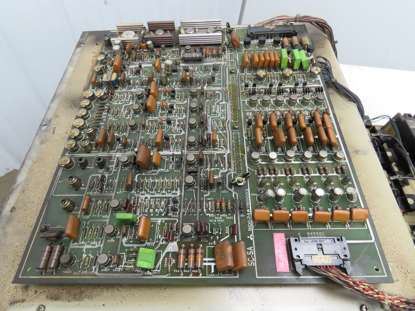 Mitsubishi DL-SCZ Spindle Controller 200V 15A No Fuse Breaker For CNC 3PH