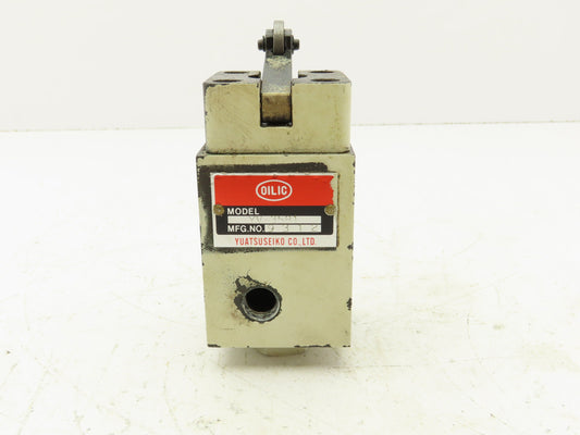 Yuatsuseiko Oilic YV3581 Directional Control Cam Lever Valve 2-Pos Spring Return